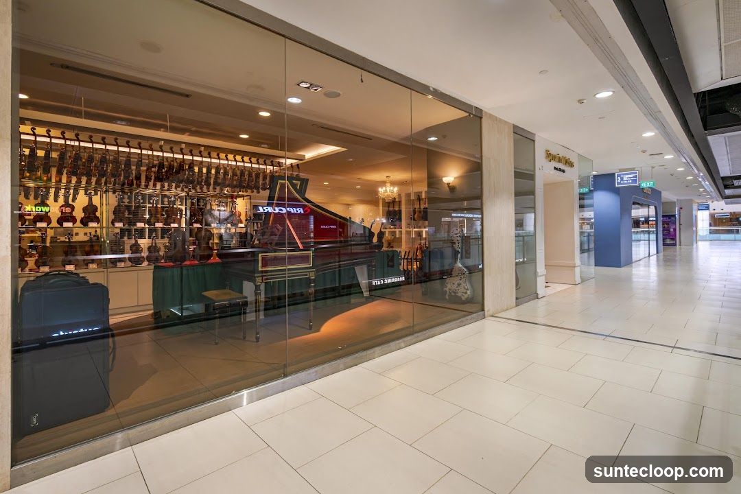 Musical Instrument Store Interior