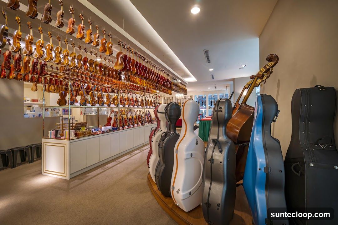 Violin Shop Interior