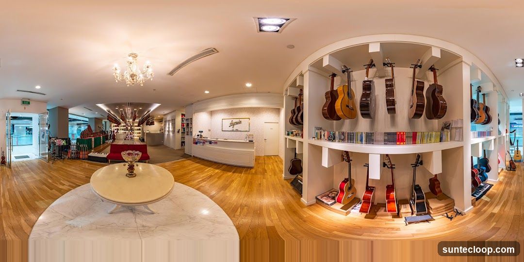 Guitar Store Interior
