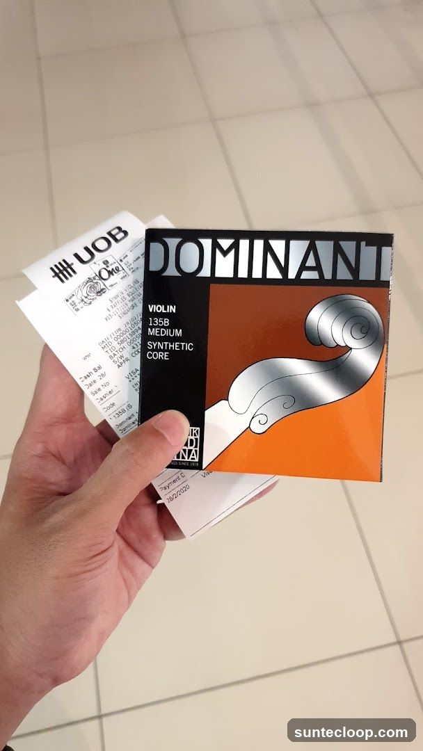Dominant Violin Strings