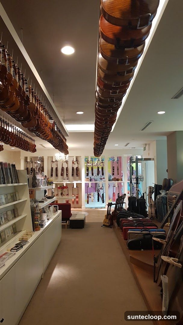 Musical Instrument Store Interior