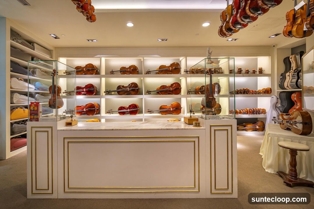 Violin Shop Interior