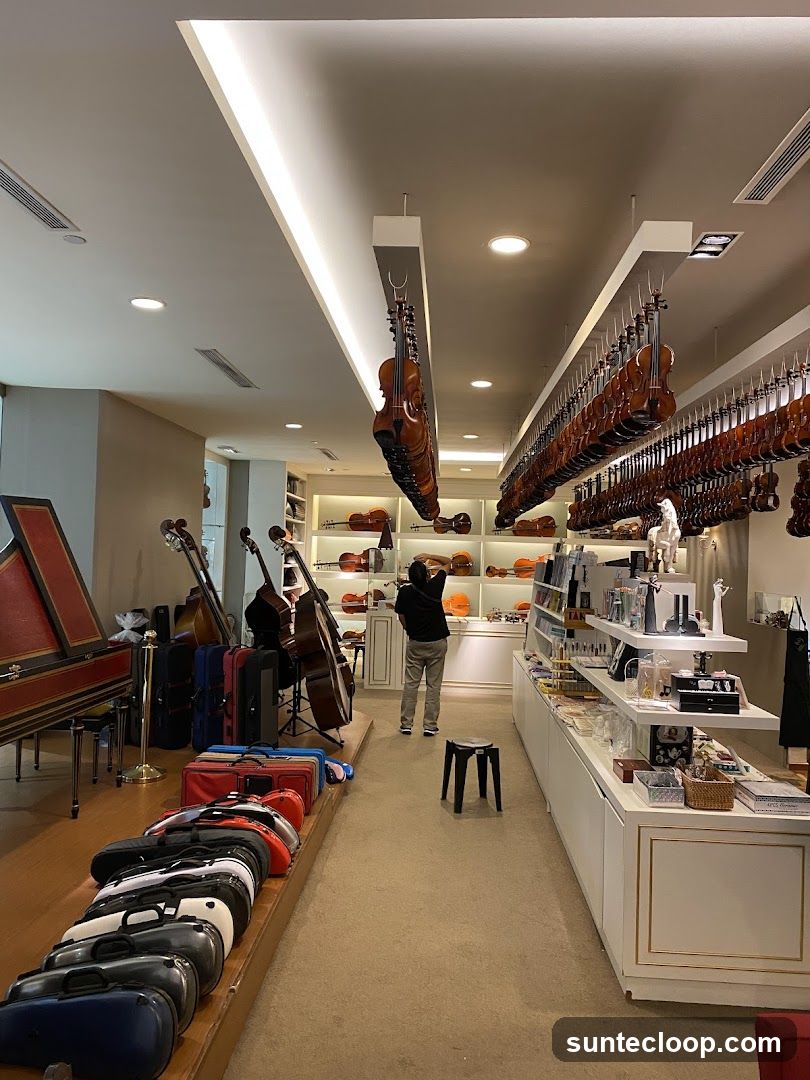Violin Shop Interior