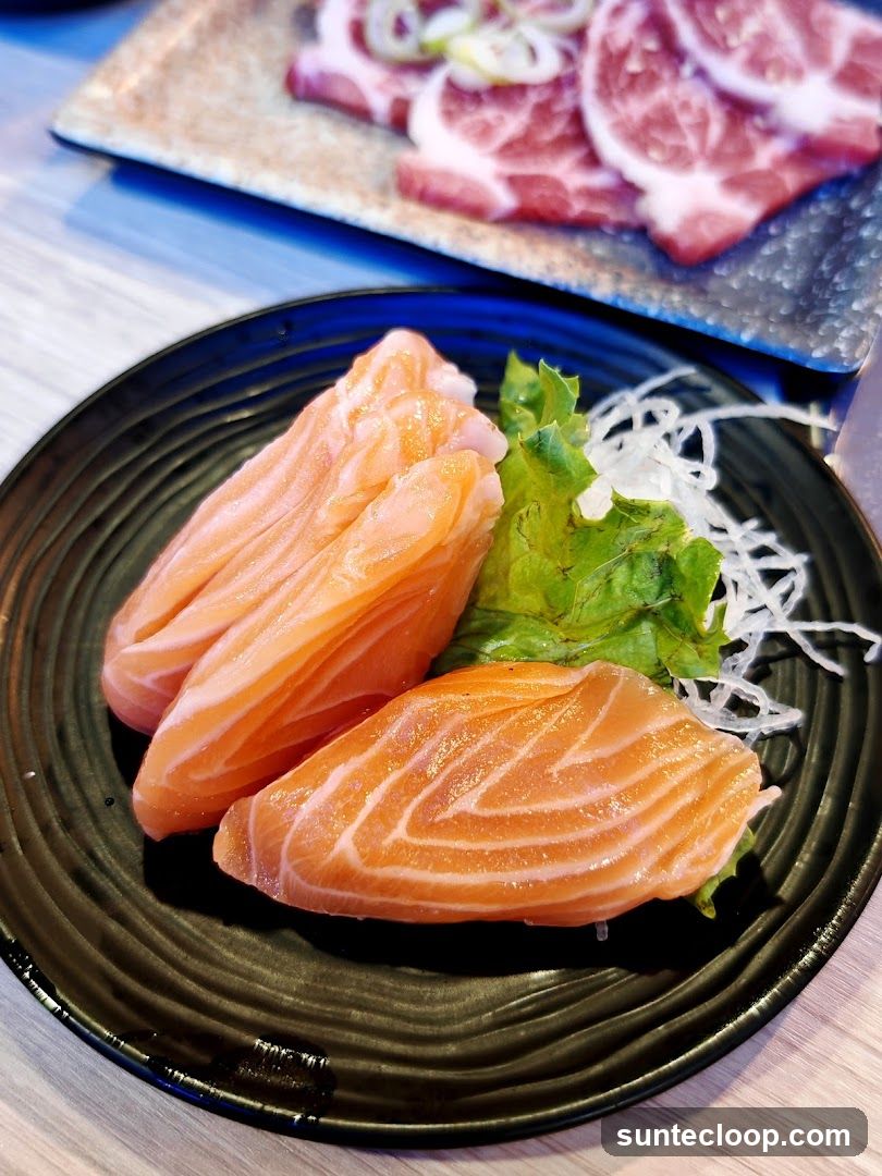 Salmon Sashimi