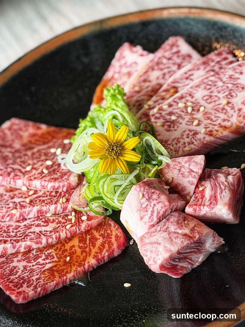 Marbled Beef Slices