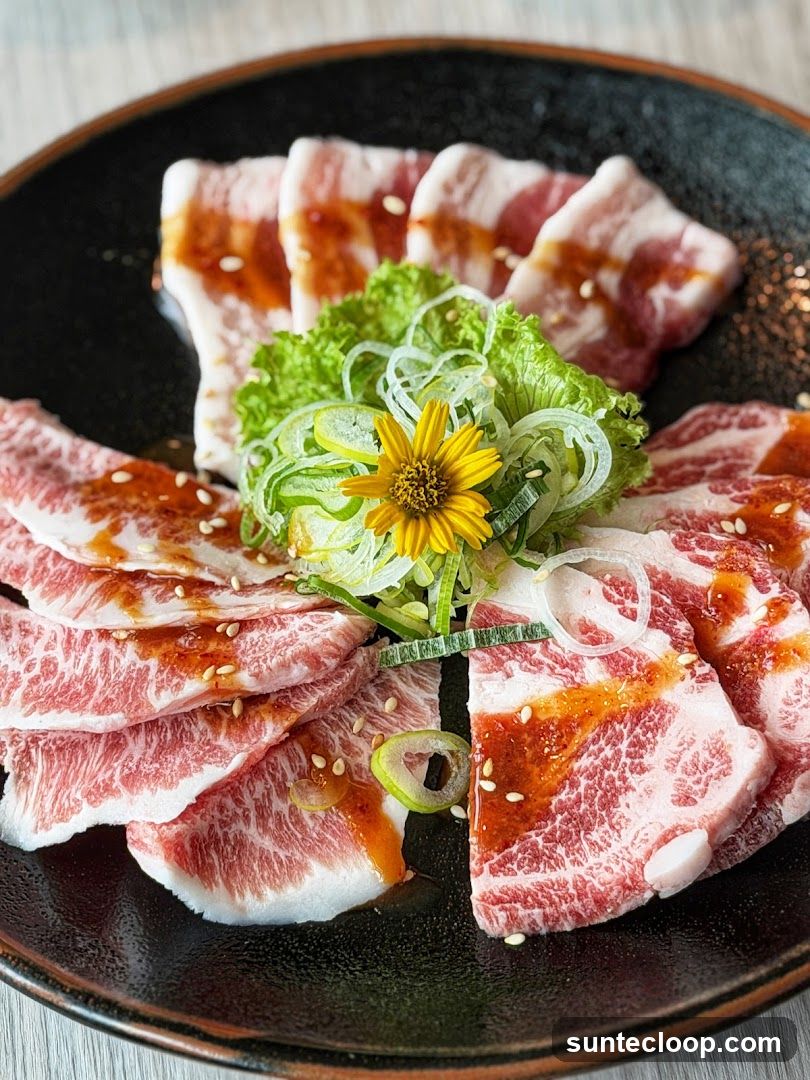 Marbled Beef Slices