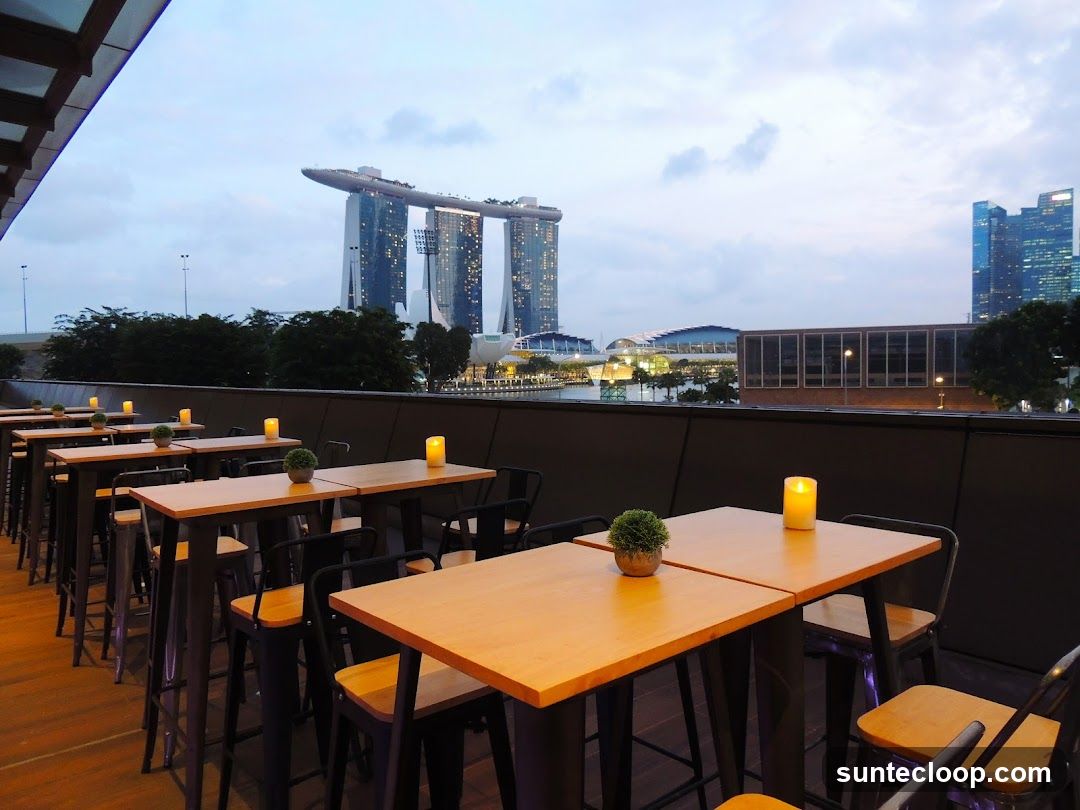Rooftop Bar with City View