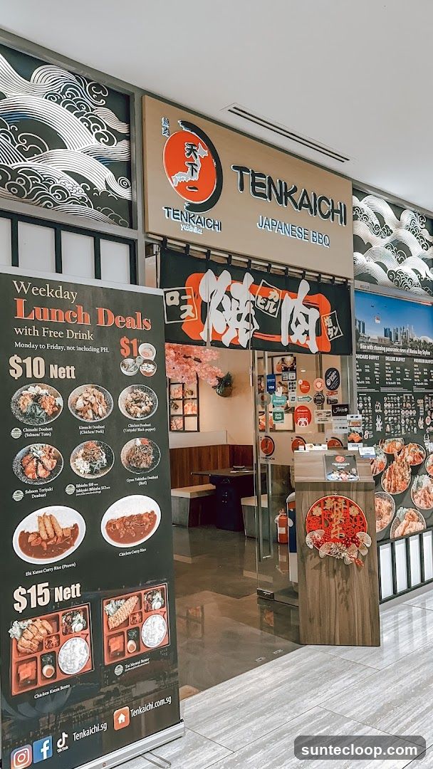 Tenkaichi Japanese BBQ Storefront