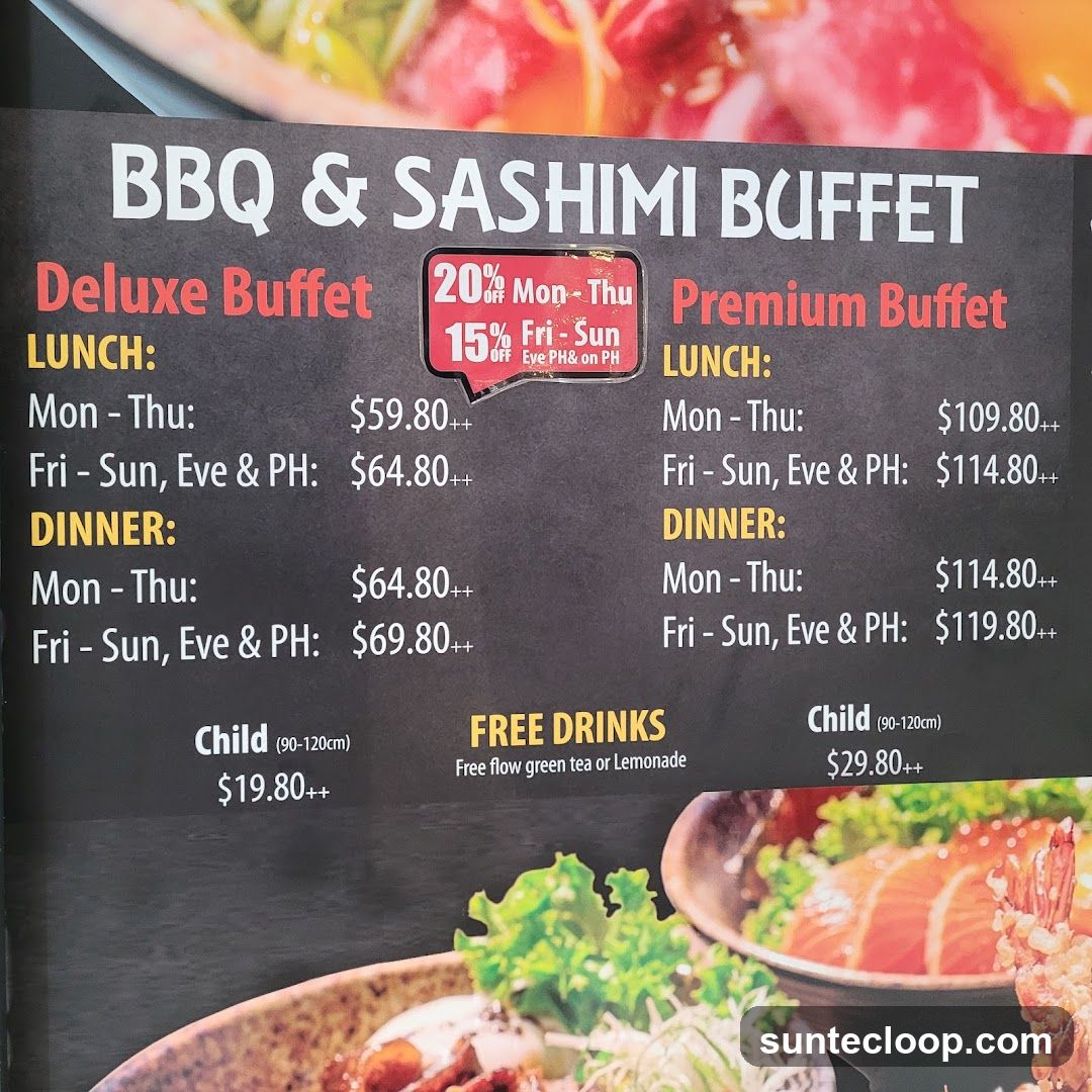 BBQ & Sashimi Buffet
