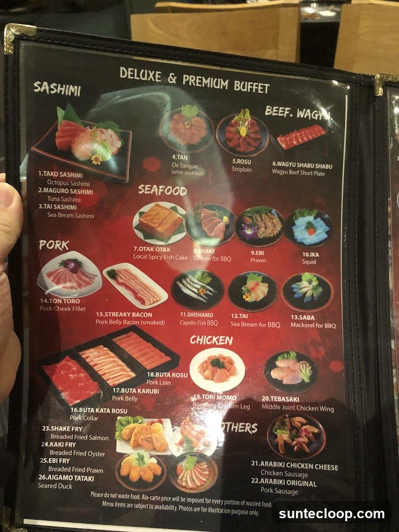 Deluxe & Premium Buffet