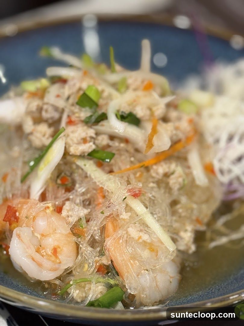 Glass Noodle Salad with Shrimp