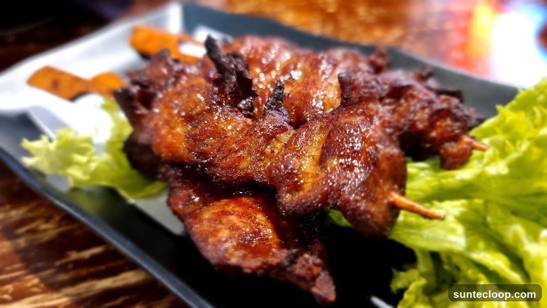 Skewered Meat Appetizer