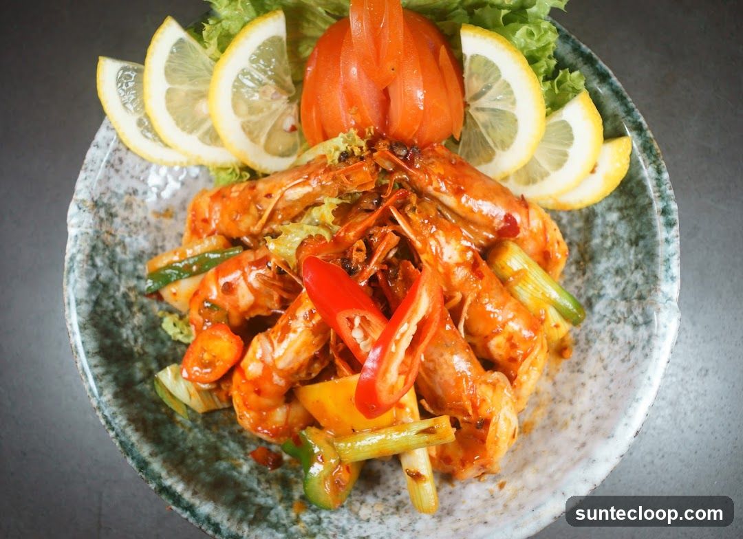 Spicy Prawn Dish