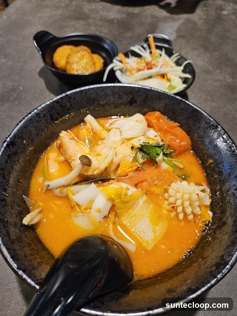 Spicy Seafood Noodle Soup