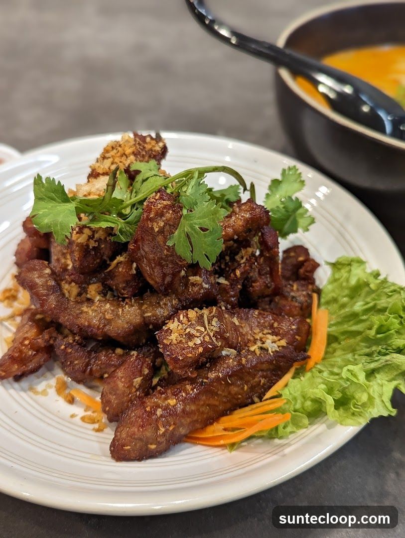 Fried Pork with Garlic