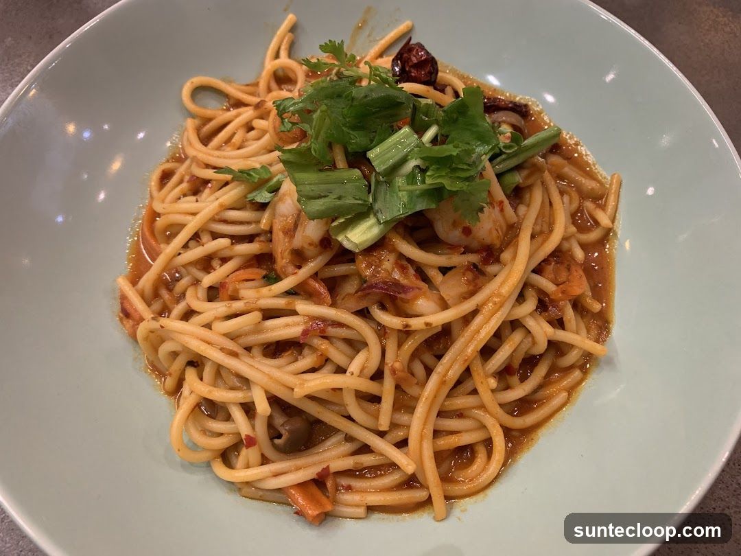 Spicy Seafood Spaghetti
