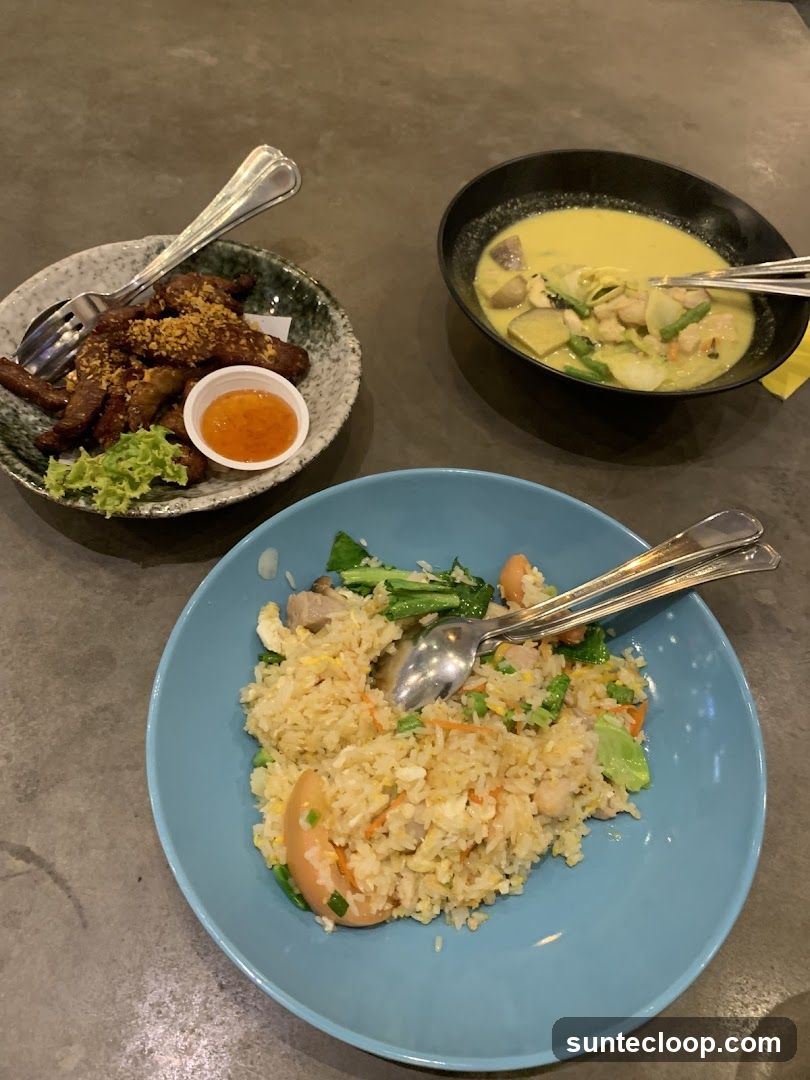 Thai Food Spread