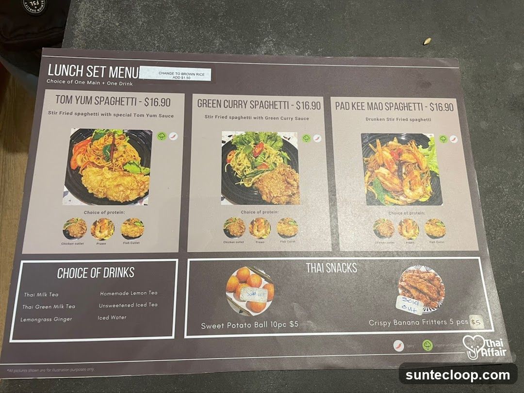 LUNCH SET MENU