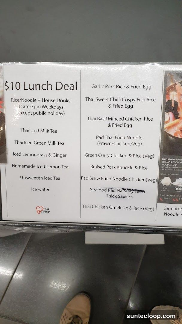 $10 Lunch Deal