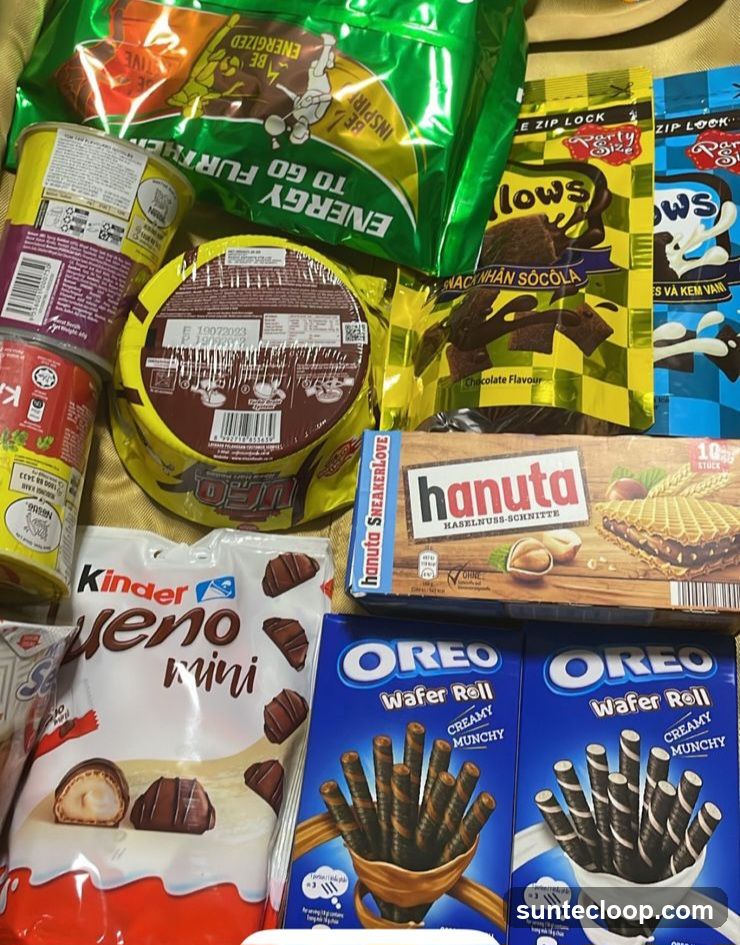 Assortment of Snacks