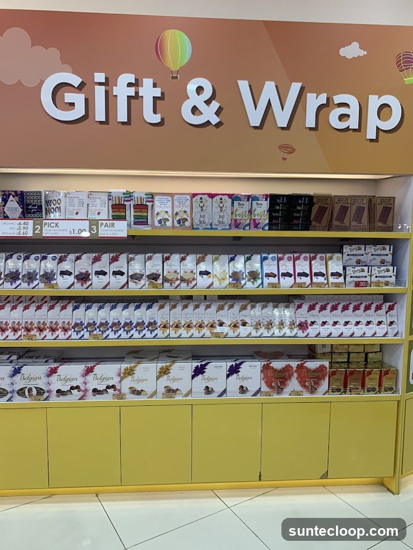 Gift & Wrap Display