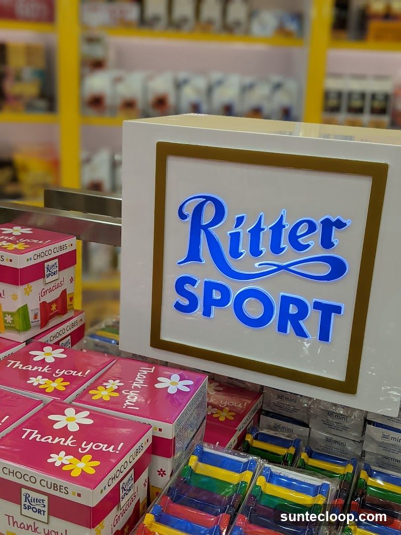 Ritter Sport Chocolate Display