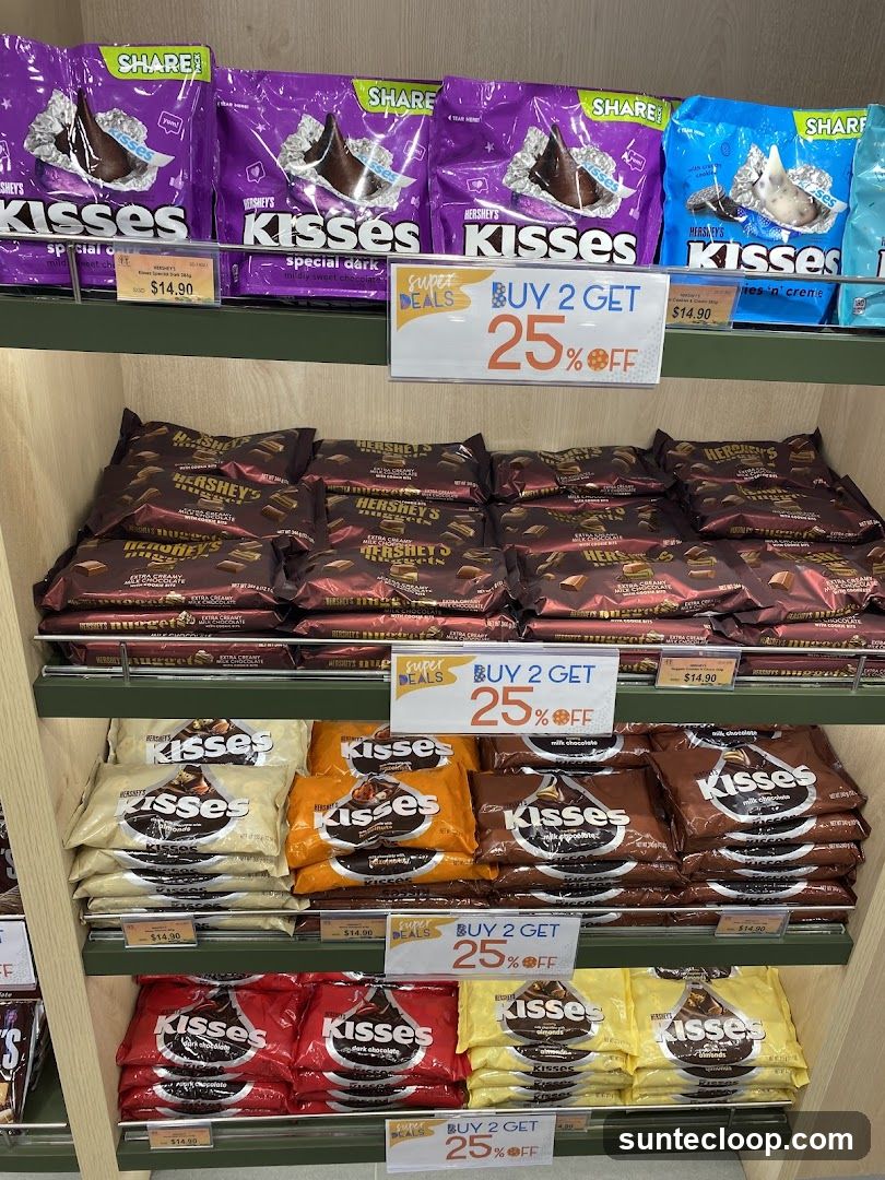 Hershey's Kisses Display
