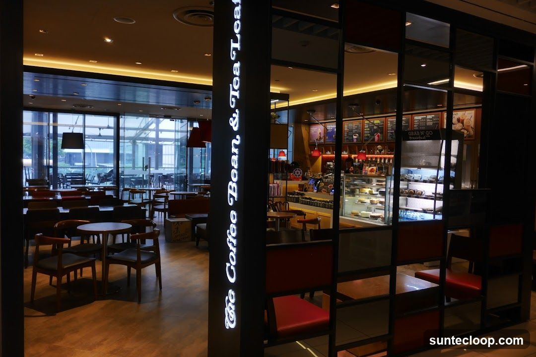 Interior of a coffee shop