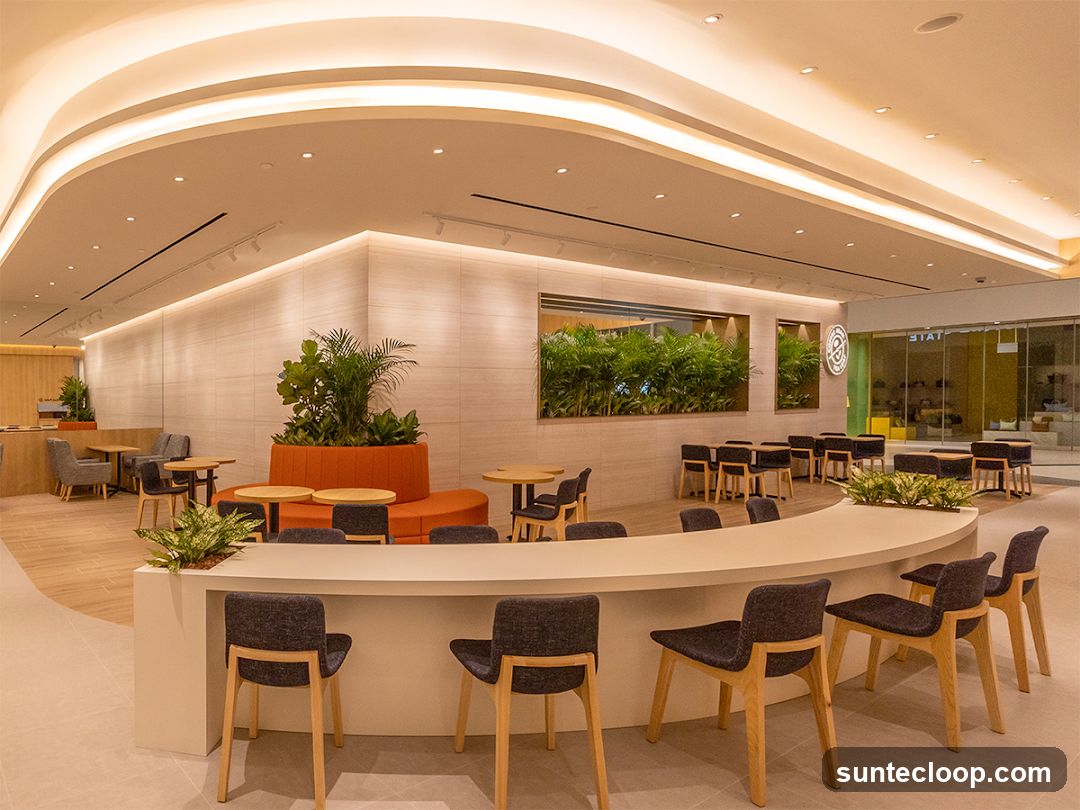 Modern Cafe Interior