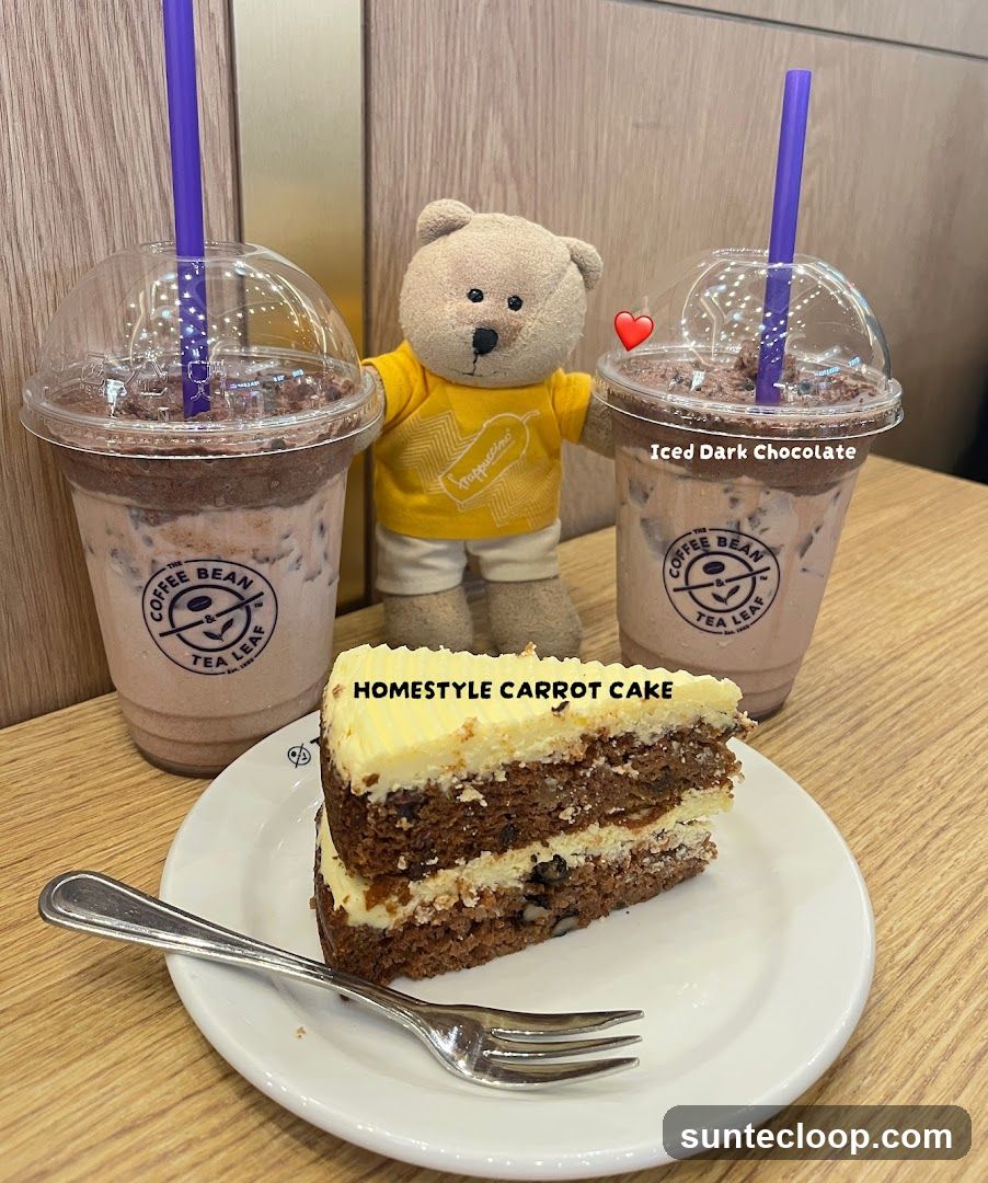 Coffee Bean and Tea Leaf Dessert