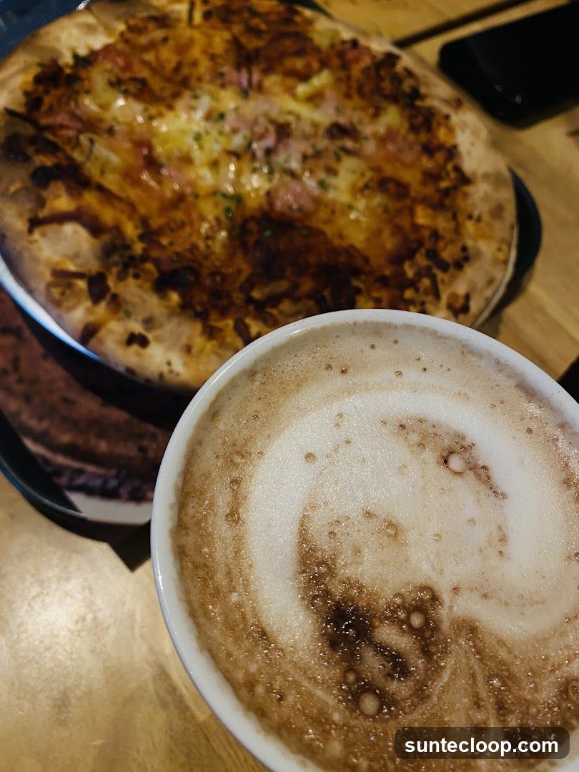 Pizza and Coffee
