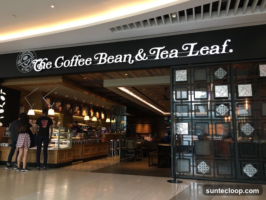 The Coffee Bean & Tea Leaf.