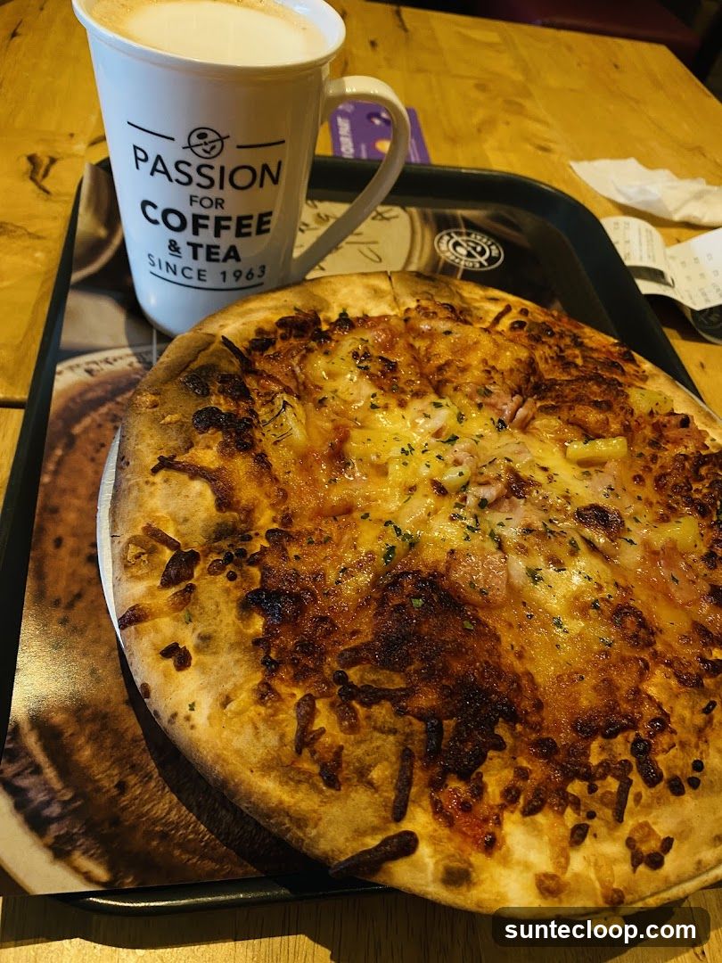 Pizza and Coffee