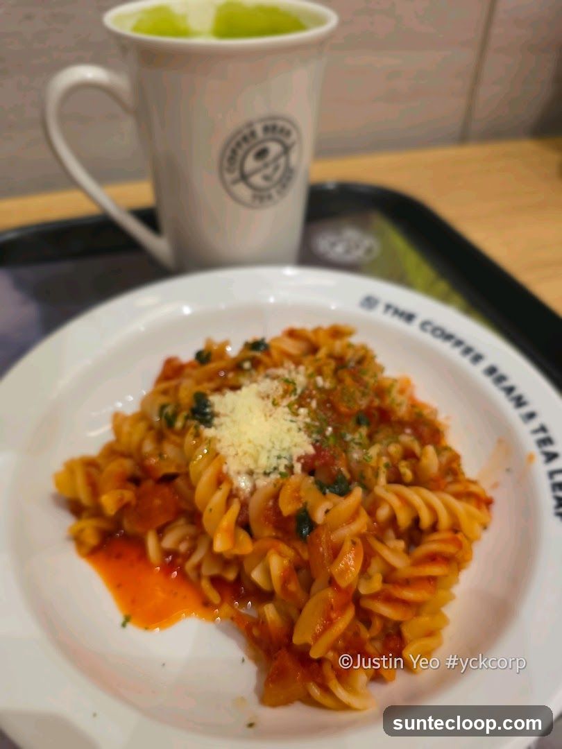 Pasta and Drink