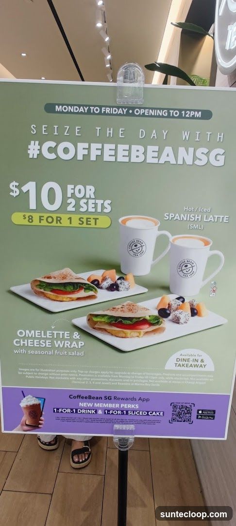 Coffee Bean SG Promotion
