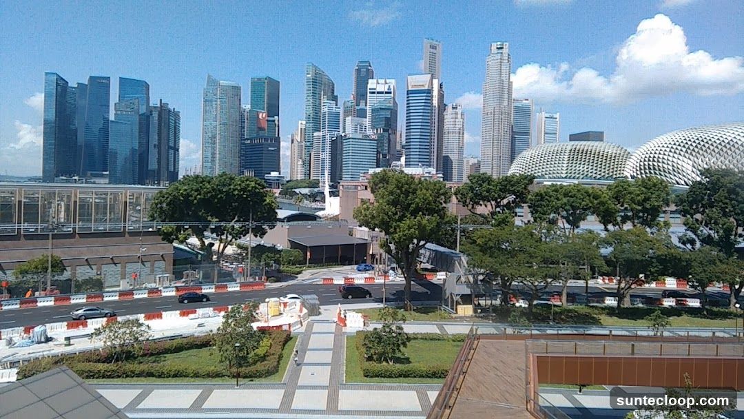 Singapore Skyline and Marina Bay Sands