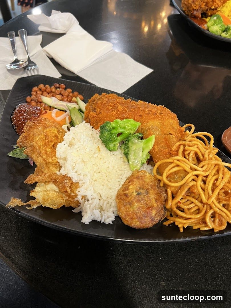 Nasi Lemak Platter
