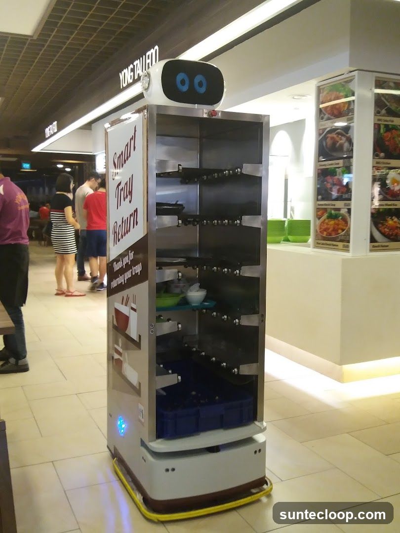 Smart Tray Return Robot