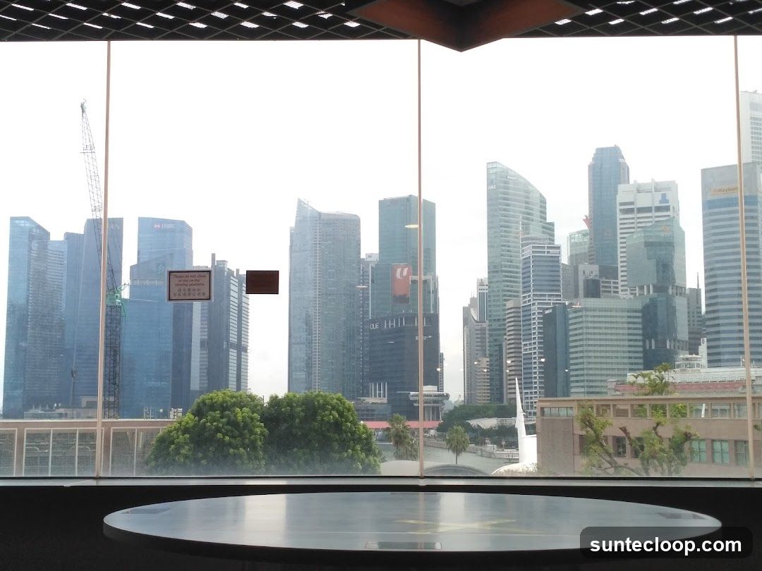 Cityscape View from Window