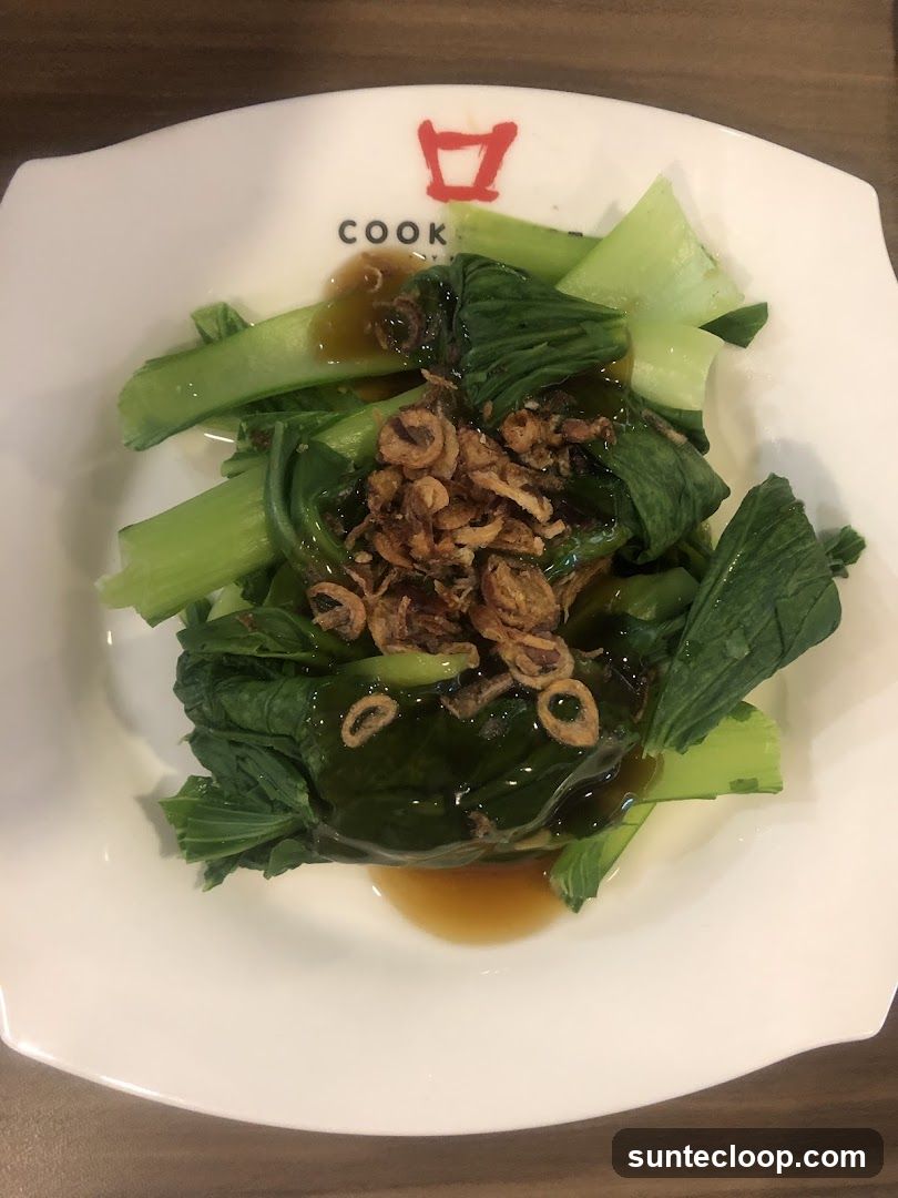 Stir-fried Greens with Sauce