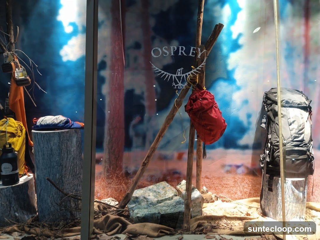 Osprey Backpack Display