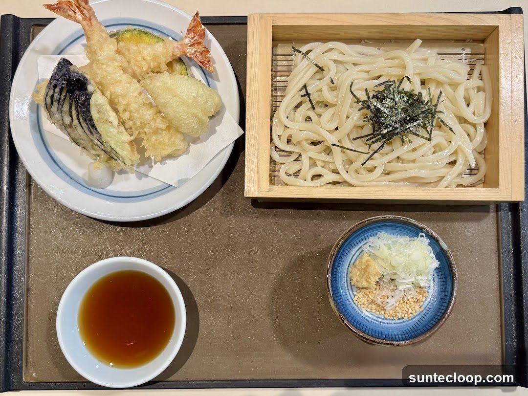Udon and Tempura