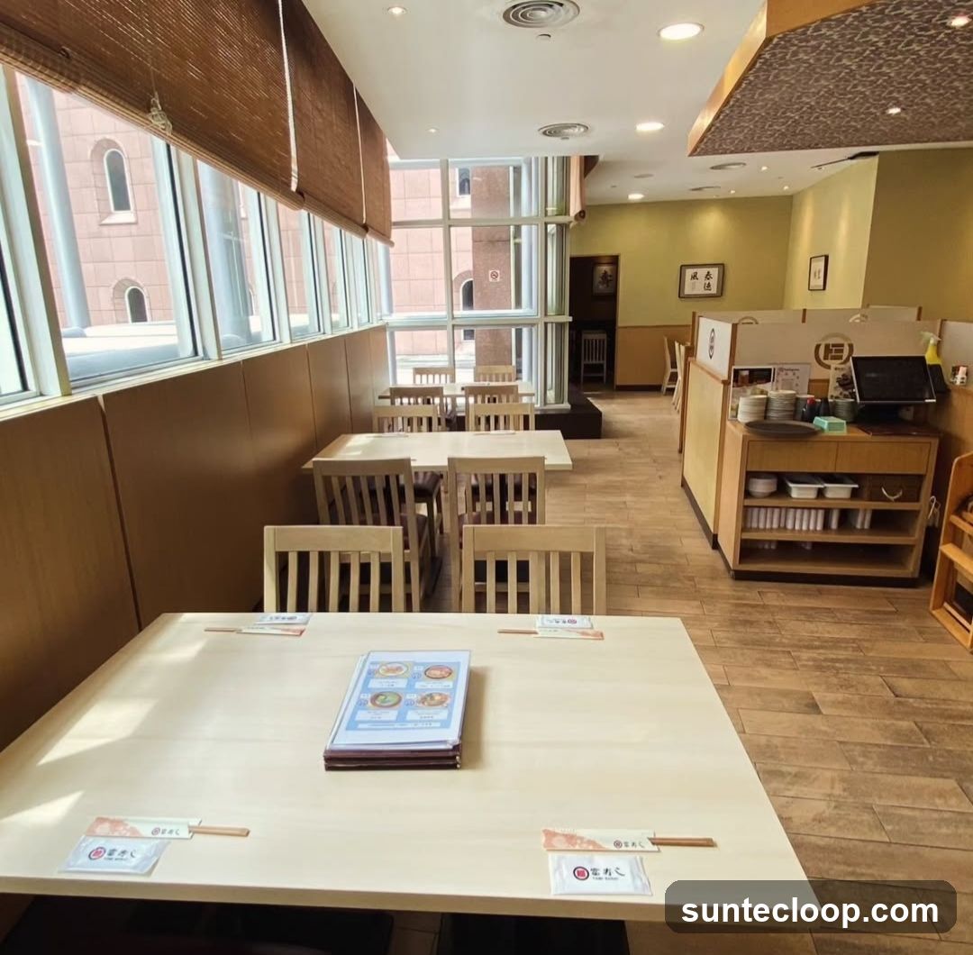 Restaurant Dining Area