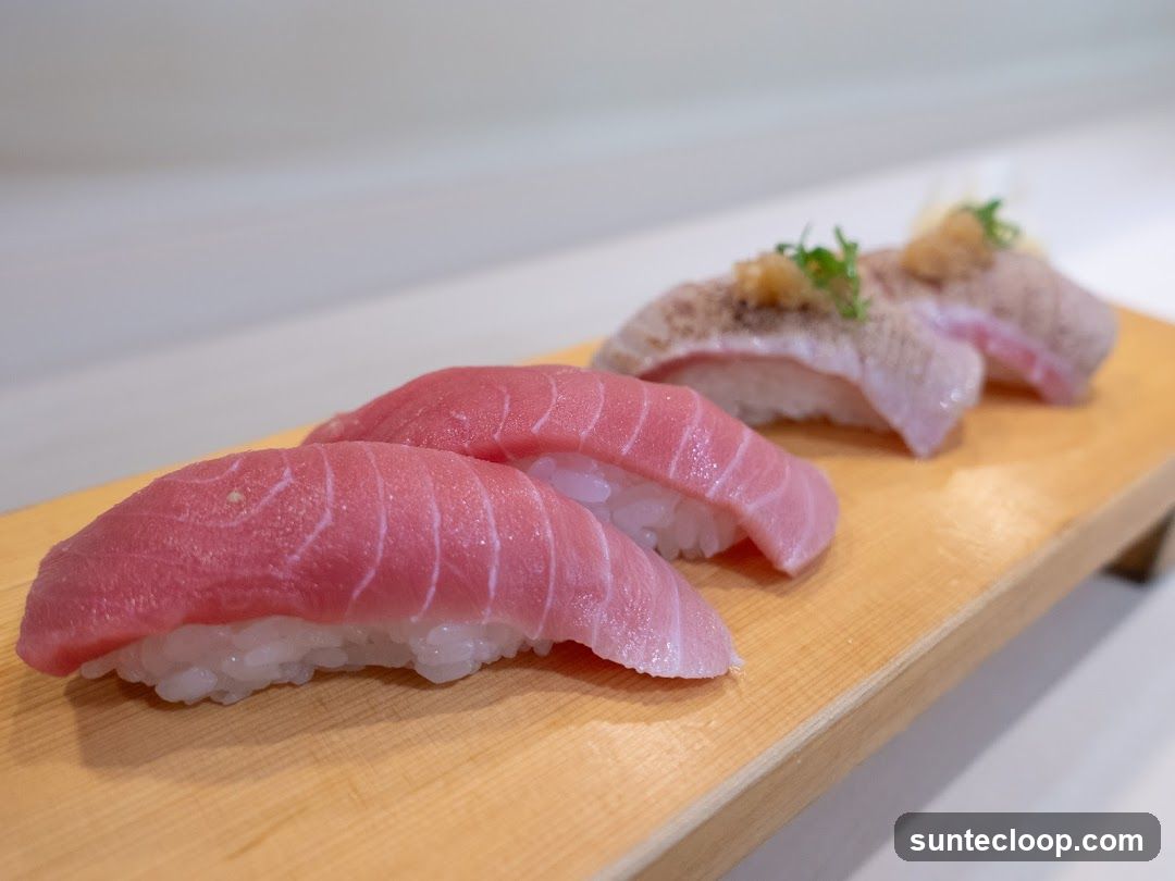 Tuna Nigiri Sushi