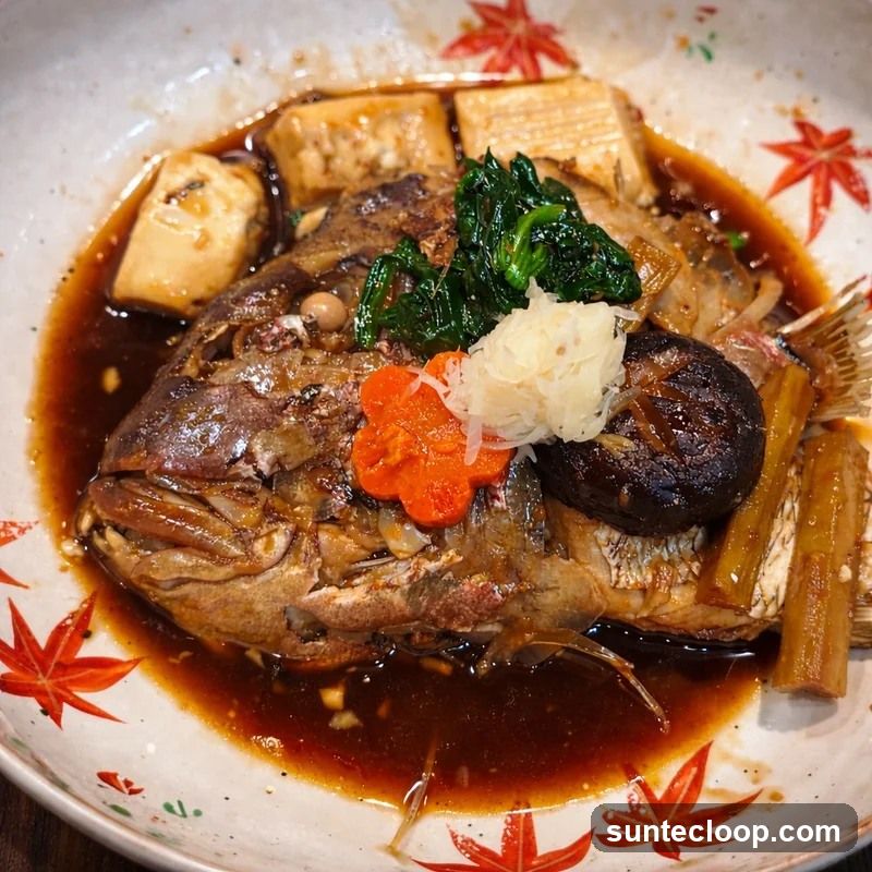 Braised Fish Head Dish