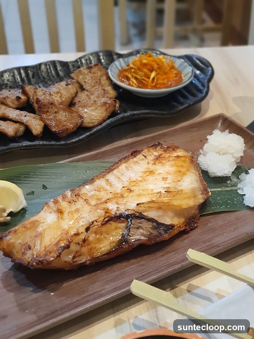Grilled Fish and Meat Platter
