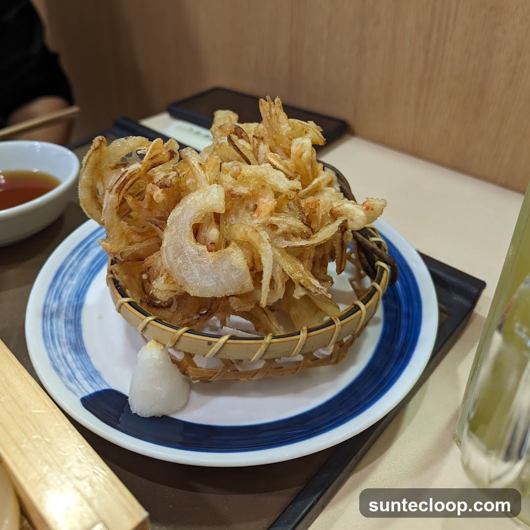 Fried Seafood and Onion Basket