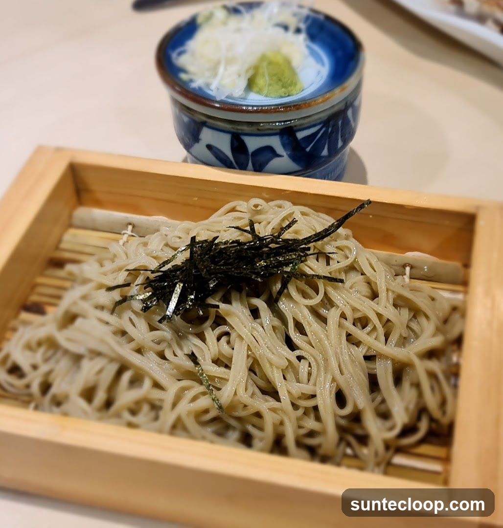 Soba Noodles with Toppings
