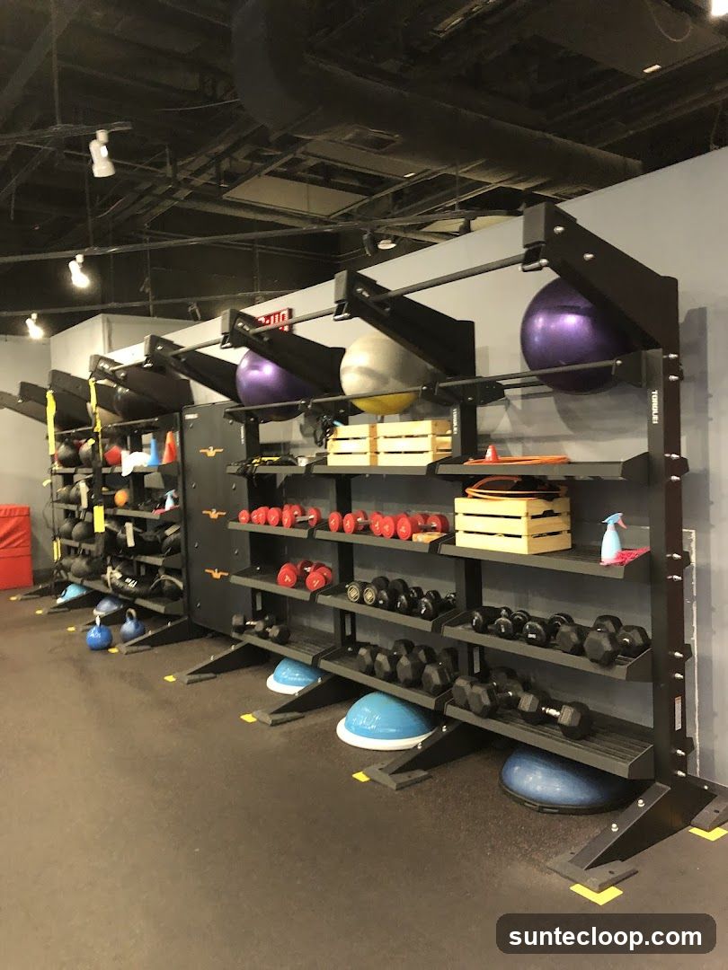 Gym Equipment Storage