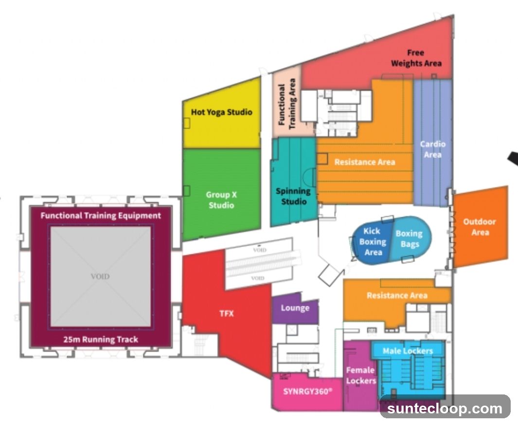 Gym Floor Plan